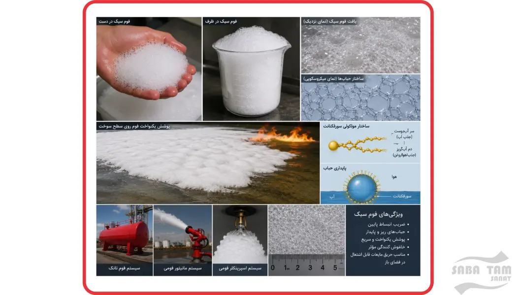 فوم آتش نشانی سبک